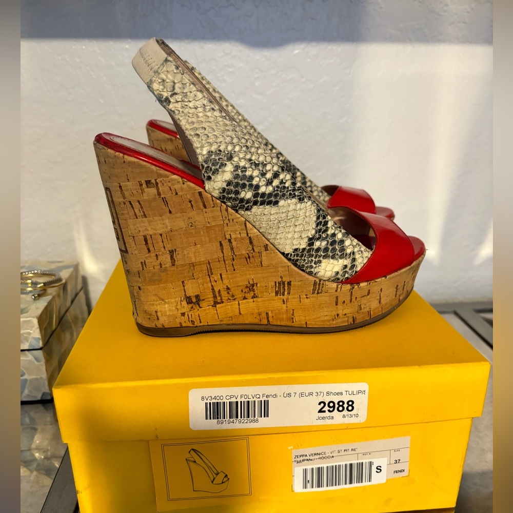 Fendi wedges